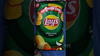 Trying lays chilli lemon flavour potato chipslays [upl. by Janus332]