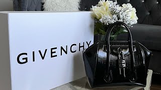 Givenchy Mini Antigona Bag Unboxing [upl. by Nolana]