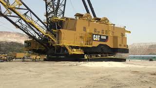 Walking Dragline First Steps [upl. by Lyckman442]