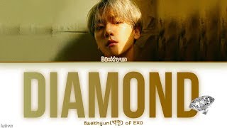 Baekhyun백현  ‘Diamond’ LYRICS HANROMENG COLOR CODED 가사 [upl. by Latonia]