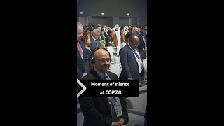 COP28 Moment of silence for civilians killed in Gaza war [upl. by Anala]