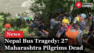 Tragic Bus Accident in Nepal Claims 27 Indian Lives [upl. by Virgilia]