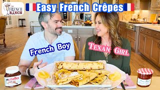 How to Make Perfect French Crepes  Easy Crepe Recipe amp Pro Tips for Delicious Results [upl. by Aliza]