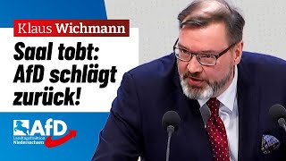 AfD schlägt zurück Saal tobt – Klaus Wichmann AfD [upl. by Ellehsyt961]