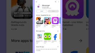 How Install Messenger App on Android  How to Download Messenger App on Mobile [upl. by Yenattirb]