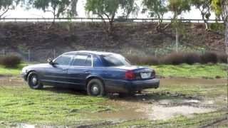 Crown Victoria Gets Stuck In Mud [upl. by Disraeli]