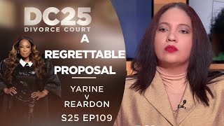 A Regrettable Proposal Carolina Yarine v Courtney Reardon [upl. by Vasta54]