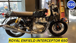 2024 Royal Enfield Interceptor 650 E20  2024 Interceptor 650  Latest Interceptor 650 2024 Price [upl. by Kathlene]