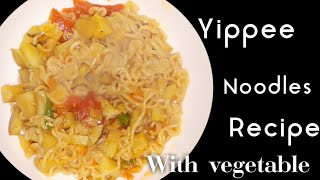 How to make yippee noodles with vegetables Recipe [upl. by Ilaire196]