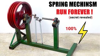 Free Energy Generator from Dual Spring Mechanism  Mr Electron [upl. by Amal328]