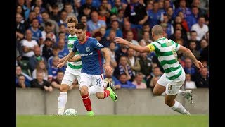 Linfield v Celtic 14717 [upl. by Neevan]