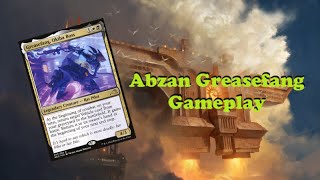 Abzan Greasefang Gameplay  Pioneer  Explorer [upl. by Ahsinit]