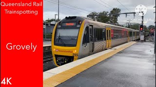 Queensland Rail Trainspotting  Grovely [upl. by Seth]