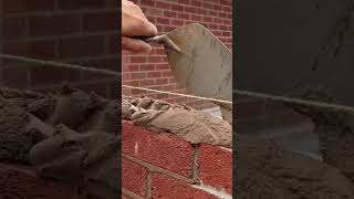 bricklaying Mortar bricklayer laying [upl. by Marchall56]