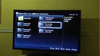 Samsung SmartTV  Video Playback Format Tests From USB Flash Disk [upl. by Vinaya]