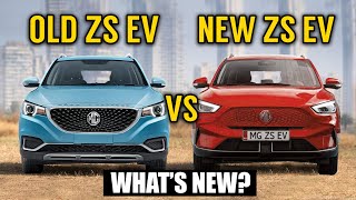 Old ZS EV Vs New ZS EV  Detailed Comparison  MG ZS EV 2021 Vs MG ZS EV 2022  Whats changed [upl. by Arakihc614]