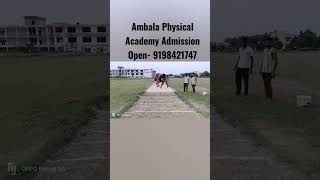 Ambala Physical Academy Admission Open call 9198421747 army indianarmy agniveer [upl. by Banwell600]