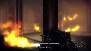 Wolfenstein® The New Order Deathshead boss uber difficulty easiest kill [upl. by Saul]