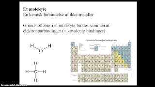 Organiske molekyler [upl. by Pachton]