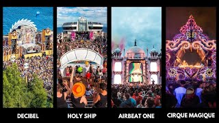 The Best Music Festival Stages You Have Ever Seen  Best Live Show Visuals Compilation 3 [upl. by Sset]