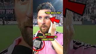 ¡Asombroso MESSI PIDIÓ quotDISCULPASquot y CONFESÓ LA VERDAD  😱 [upl. by Riba]