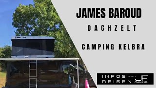 Dachzelt James Baroud Auf und Abbau am Stausee Kelbra [upl. by Eissej]