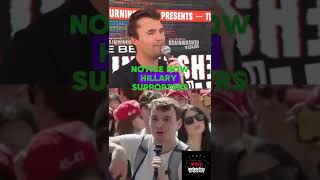 Charlie Kirk Challenges Arrogant College Student shots [upl. by Clava]