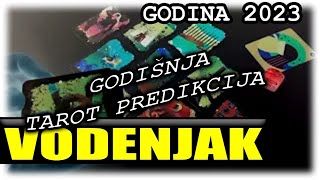 ♒︎ VODENJAK  GODINA 2023 quotMomentum U Kojem Vas Niko Nemože Sustićquot GODIŠNJE TAROT CITANJE [upl. by Nedrob]