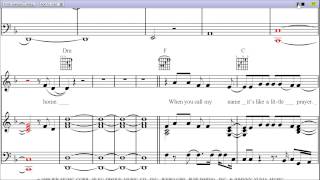 Like a Prayer by Madonna  Piano Sheet MusicTeaser [upl. by Gotthard]