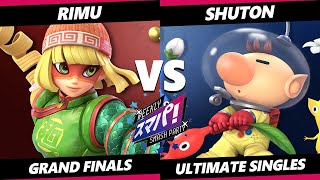 Sumapa 135 GRAND FINALS  Rimu Min Min Vs Shuton Olimar Smash Ultimate  SSBU [upl. by Kristina]