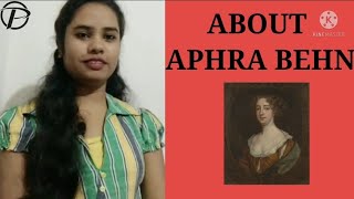 Introduction To Aphra BehnIn Eng [upl. by Aara]