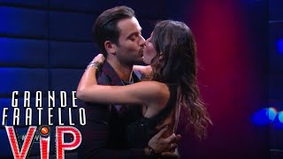 Grande Fratello Vip  Il bacio di Elisabetta Gregoraci e Pierpaolo Pretelli [upl. by Neimad]