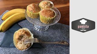 Glutenfreie Bananen Muffins in 051 sek [upl. by Ttevy25]