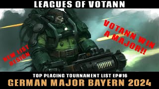 Votann Win a Major Leagues of Votann Competitive List Analysis EP16 [upl. by Aerb587]