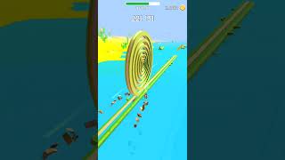 Spiral roll 🥐 Game Level 37 New Play ytshorts trending gaming [upl. by Pappano146]