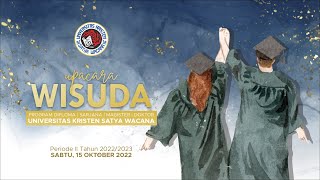 Upacara Wisuda Program Diploma Sarjana Magister dan Doktor Universitas Kristen Satya Wacana [upl. by Ehlke]