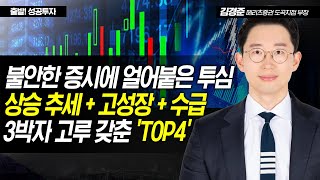 개장 전 성공전략 불안한 증시에 얼어붙은 투심 상승 추세  고성장  수급 3박자 고루 갖춘 TOP4  머니투데이방송 증시 증권 [upl. by Newman]