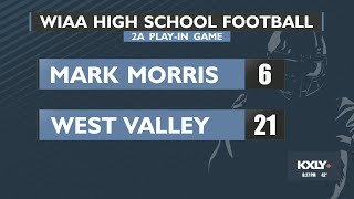 Mark Morris vs West Valley [upl. by Ikim]