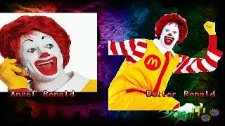 MUGEN Team Angel Ronald Remake VS Team Better Ronald [upl. by Kirstin]