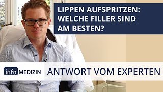 Lippen aufspritzen Welcher Filler ist am besten  Expertenantwort von Dr Kiermeir [upl. by Learsiy]