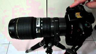 Sigma 100300mmF4 APO IF with Sony A77 focus speed test [upl. by Nacim872]