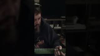 MicroKorg vs Ibanez SR405EQM 5string Bass [upl. by Doelling133]