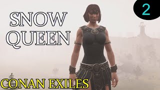 Conan Exiles  Getting Berserker at level 11 Snow Queen Episode 2 [upl. by Allanson]