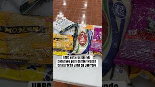 UABC está recibiendo donativos para daminificados del huracán John en Guerrero [upl. by Israel]