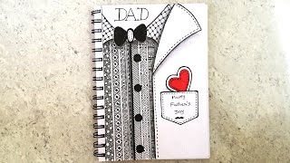 Fathers Day Special Mandala Drawing  Simple Fathers Day Mandala Art [upl. by Auqinot]