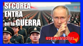 LA TERCERA GUERRA MUNDIAL MÁS CERCA Corea del Norte envía tropas a Rusia [upl. by Corsetti755]