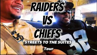 Fan vs Fan Allegiant Stadium Tour Game Day NFL SUNDAY chiefs Raiders football sports lasvegas [upl. by Niveg124]