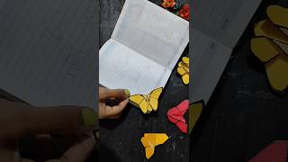 DIY butterfly bookmark 🦋 bookmark diy papercraft butterfly craft viral trending ytshorts [upl. by Erine]