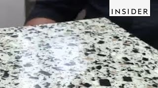 Chocolate Granite Table [upl. by Randy]