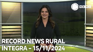 Record News Rural  15112024 [upl. by Otsugua]